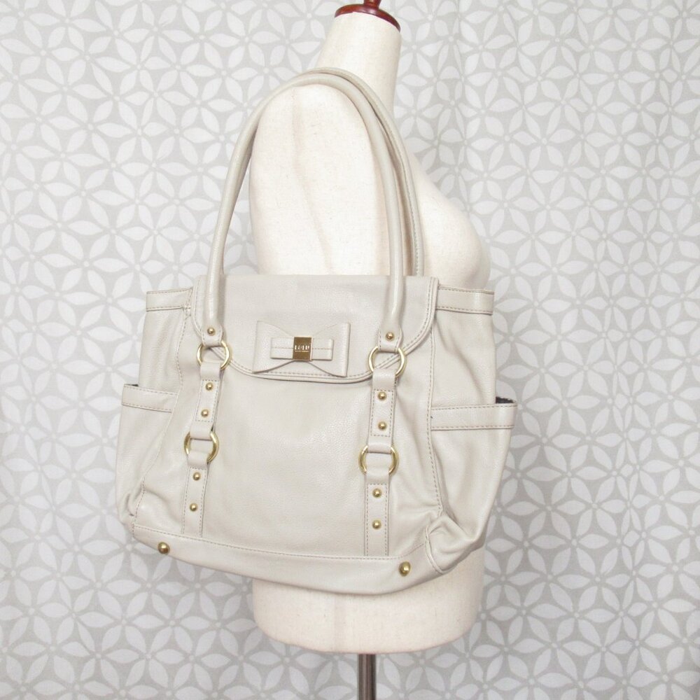 Lulu by Lulu Guinness Shoulder Bag Taupe